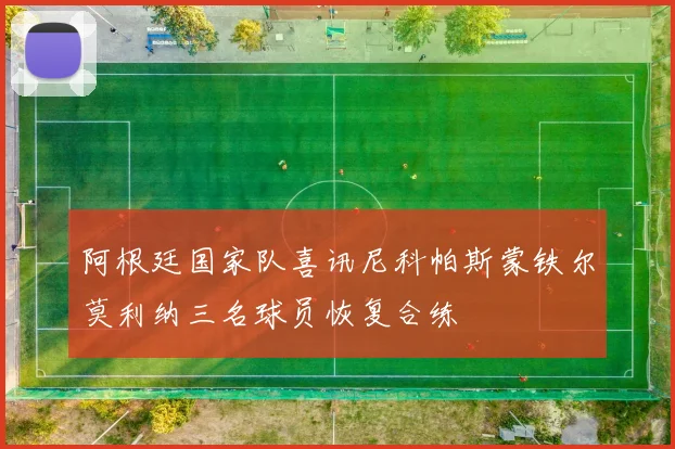 阿根廷国家队喜讯尼科帕斯蒙铁尔莫利纳三名球员恢复合练